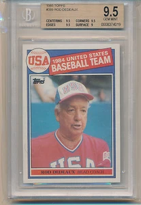 1985 Topps Rod Dedeaux (#389) BGS9.5 BGS - Picture 1 of 1