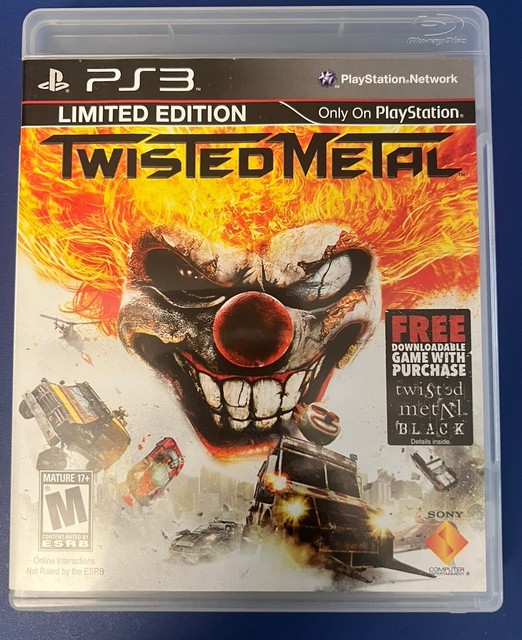 💿 🎮 Twisted Metal (Sony Playstation 3 PS3, 2012) Complete