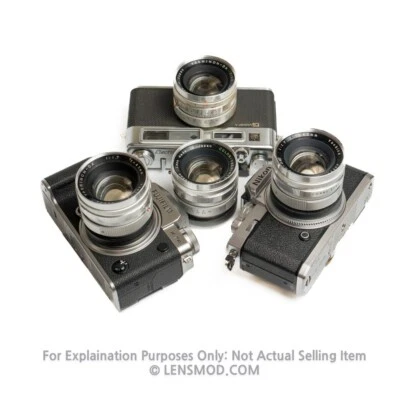 Yashica Electro 35 GS Yashinon 45mm F1.7 Classic Lens for Fujifilm X & Nikon Z - Image 1 of 4