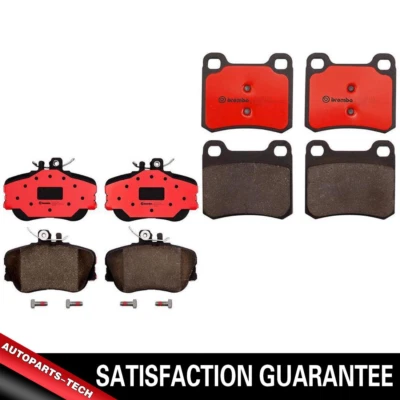 Pastillas de freno delanteras + traseras Brembo OE para Mercedes-Benz C280 1994 1995 Foto 1 de 4