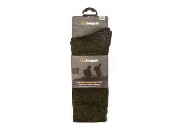 Snugpak Military Merino Wool Socks Black Ideal for Hiking Walking Army Work Boot - Image 1 of 4