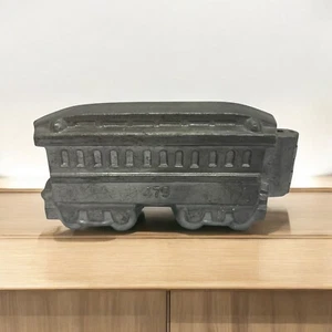 Antique Train Passenger Car #479 Pewter Chocolate Candy Ice Cream Mold - Picture 1 of 9