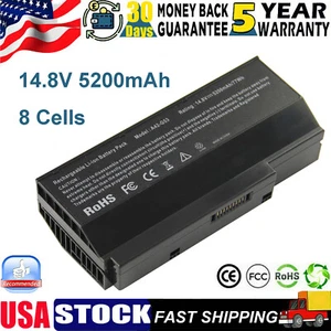 A42-G73 Battery for ASUS G73 G73JH G73G G73GW G53 G53J G53JH G73-52 8 Cells NEW - Picture 1 of 14