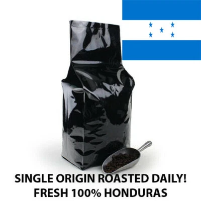 2 lb 5 lb 10 lb HONDURAS FRESH ROASTED SINGLE ORIGIN COFFEE BEANS - ARABICA - Image 1 of 4