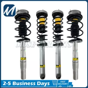 4X Front Rear Shock Strut Fit BMW E60 E61 525i 530i 535i 545i 550i 2WD 2004-2010 - Picture 1 of 9
