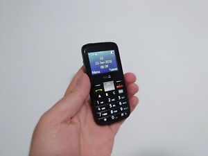 Doro PhoneEasy 332 Black (Unlocked) Mobile Phone simple basic classic elders