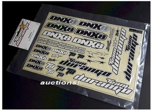 RC Team Durango TD490043 DNX8 Decal Sticker Sheet 1/8 Nitro 4WD Buggy NIB - Picture 1 of 1