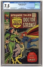Strange Tales 150 (CGC 7.5) O/W p; 1st app Umar! 1st John Buscema Marvel! B337