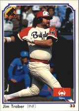 1991 BBM Japan #287 Jim Traber