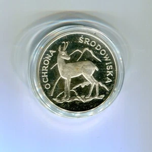 Polen 100 Zloty Gemse Gams 1979 Silber PP (M3931) - Bild 1 von 2