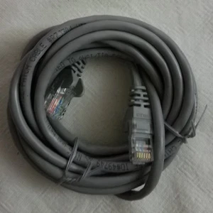 RJ45 Network Cable CAT 5e Ethernet Patch Lead Snagless 3m - Picture 1 of 1