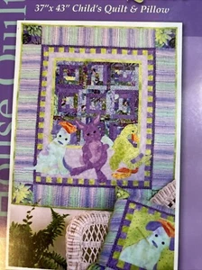 Get Well Quilt 37” x 43” Child’s Lap Quilt Java House Quilts #138 Pattern Uncut - Picture 1 of 3