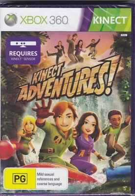 X-BOX 360 Kinect Game - Kinect Adventures (PAL) (Brand New) PAL - Image 1 of 2