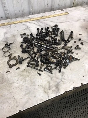 96 OMC Volvo Penta 5.0 L 302 V8 Ford Marine Engine miscellaneous bolts hardware - Image 1 of 4