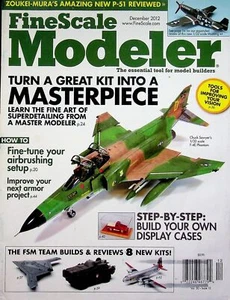 Fine scale Modeler Magazine December 2012 F-4E Phantom / F-94C Starfire - Picture 1 of 2