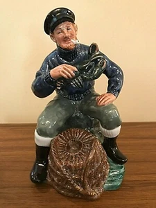 ROYAL DOULTON OF ENGLAND VINTAGE FIGUR - THE LOBSTER MAN (Top Zustand) - Bild 1 von 7