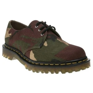 Dr Martens 1461 CAMO SHOE, MADE IN ENGLAND, UK Size 8 RARE - Picture 1 of 5