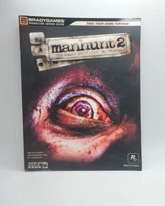 Manhunt 2 Official Strategy Guide Brady PS2 PSP Wii Rockstar - Imagen 1 de 3
