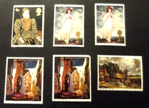 GB-1968-British Paintings set Plus-MNH - Picture 1 of 6