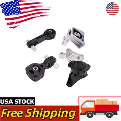 Quality Motor Mount Kit 4PCS for 2006-2010 Honda Civic 1.8L Engine Foto 1 de 4