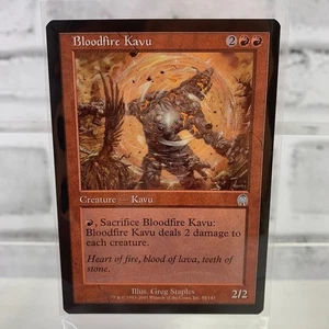 2001 Magic The Gathering: Apocalypse Bloodfire Kavu 58/143 - Picture 1 of 2