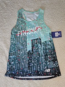 New Balance 2022 Finisher New York City Marathon Womens Small Runners Singlet - Picture 1 of 9