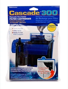 Penn-Plax Cascade 300 GPH Disposible Aquarium Carbon Filter Cartridge - Picture 1 of 5