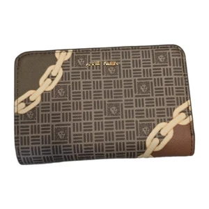 Ann Klein Logo Wallet Bifold Wallet Card Holder 4x6 NEW - Picture 1 of 14