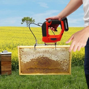 Electric Bee Remover Portable Bee Shaker Handheld Beehive Frame Shaking Machine - Picture 1 of 18