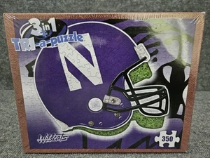 3 in 1 TRI-a-Puzzle 350 Piece Puzzle NORTHWESTERN WILDCATS - Picture 1 of 4