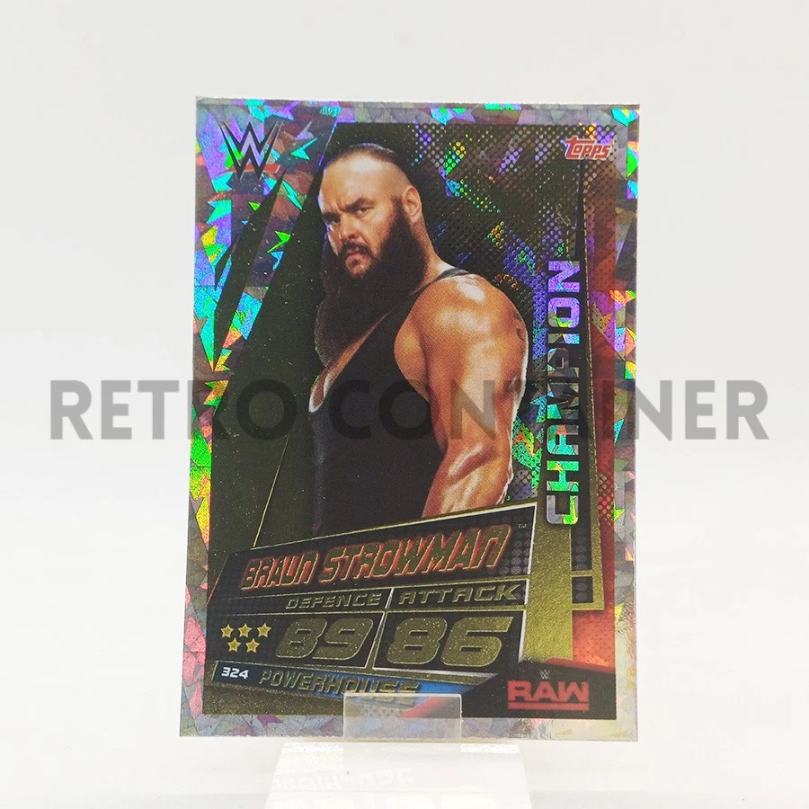 TOPPS WWE Slam Attax Universe 2019 Wrestling Card - 324 Braun Strowman - Image 1 of 1