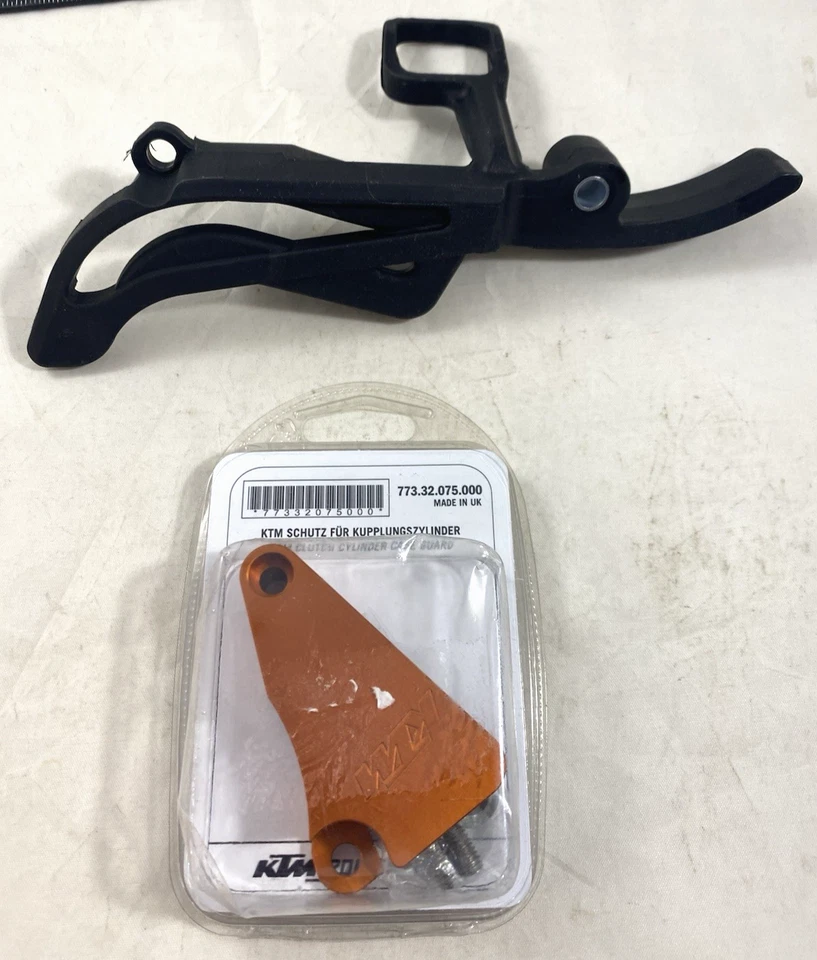 KTM Billet Slave cylinder Guard Set 77332075044 For 450/505 SX 2007-2012 New - Image 1 of 4