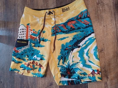 Bañador hombre BILLABONG amarillo hawaiano talla 36 Foto 1 de 4