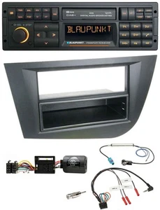 Blaupunkt USB DAB SD Lenkrad Bluetooth Autoradio für Seat Leon 2005-2010 schwarz - Bild 1 von 12