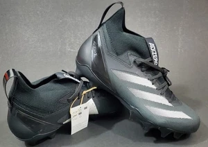 Adidas Adizero Impact+ Fußballschuhe, schwarz/weiß, Größe 9,5 (ID1828) - Bild 1 von 12