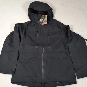 Dakine Sender Stretch 3L Jacket Women’s Size Small Black Shell Hooded RECCO Ski - Picture 1 of 17