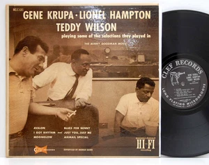 Gene Krupa, Lionel Hampton, Teddy Wilson     Clef Records    USA        NM # 65 - Bild 1 von 2
