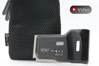 All Works [Near MINT] CONTAX CX-T2 DATA BACK Cover Panel for T2 D From JAPAN - Image 1 of 4