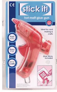 Stick It! Pistola per colla hot melt con 24 bastoncini extra omaggio - Foto 1 di 2