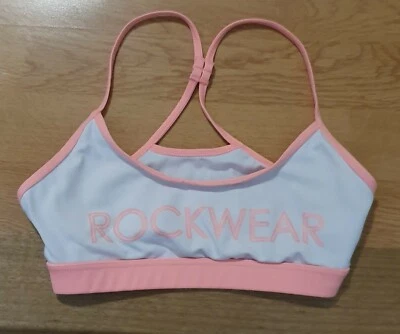 ROCKWEAR Label Womens Bralette Crop Short Sports Bra Blouse Top, Size XS - image 1 of 4