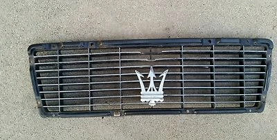84 85 1984 1985 Maserati BiTurbo Front Grille Emblem used OEM  - Image 1 of 4