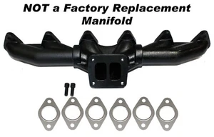 Colector de escape DPS T4 segunda generación se adapta a Dodge Cummins 1998.5-2018 rendimiento T4 - Imagen 1 de 2