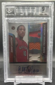2009-10 DeMar DeRozan Absolute Memorabilia RPA RC Auto /499 BGS 9 Auto 10 #176 - Picture 1 of 3