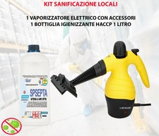 SANIFICATORE VAPORIZZATORE NEBULIZZATORE DISINFETTANTE HACCP ANTIBATTERICO 1LT