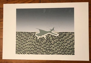 Felo Limited Arte FIRMATA su carta archivio 12 x 18” artista ELENCATO  - Foto 1 di 1