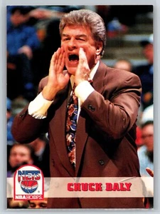 1993-94 NBA Hoops Chuck Daly New Jersey Nets #246 - Picture 1 of 2