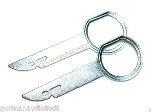 (2) New REMOVAL TOOL KEYS for MERCEDES BENZ W220 W215 SPEEDOMETER CLUSTER S500 - Picture 1 of 4