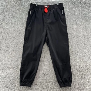 Aape By A Bathing Ape Pants Mens Large Black Woven Nylon Jogger Logo Streetwear - Picture 1 of 18