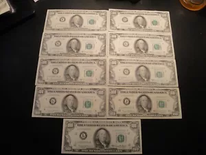 (1) $100.00 Series 1969-C Federal Reserve Note AU Circulated Condition - Picture 1 of 8