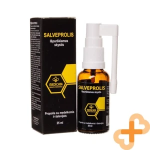 MEDICATA SALVEPROLIS Calendula and Sage Throat Spray Respiratory Health 25ml - Picture 1 of 24